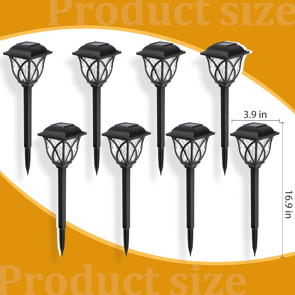 6 Pack Led Solar Pathway Garden Lights Outdoor - My Good Buys - 6 Pack Led Solar Pathway Garden Lights Outdoor