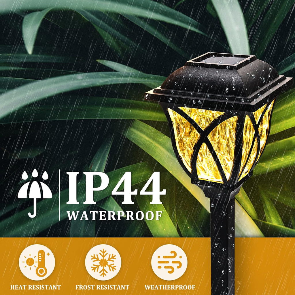 6 Pack Led Solar Pathway Garden Lights Outdoor - My Good Buys - 6 Pack Led Solar Pathway Garden Lights Outdoor