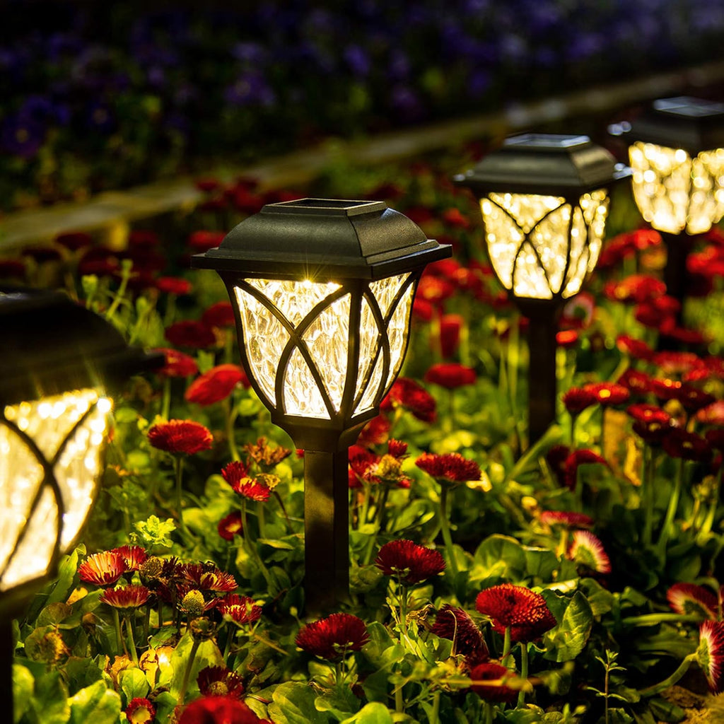 6 Pack Led Solar Pathway Garden Lights Outdoor - My Good Buys - 6 Pack Led Solar Pathway Garden Lights Outdoor