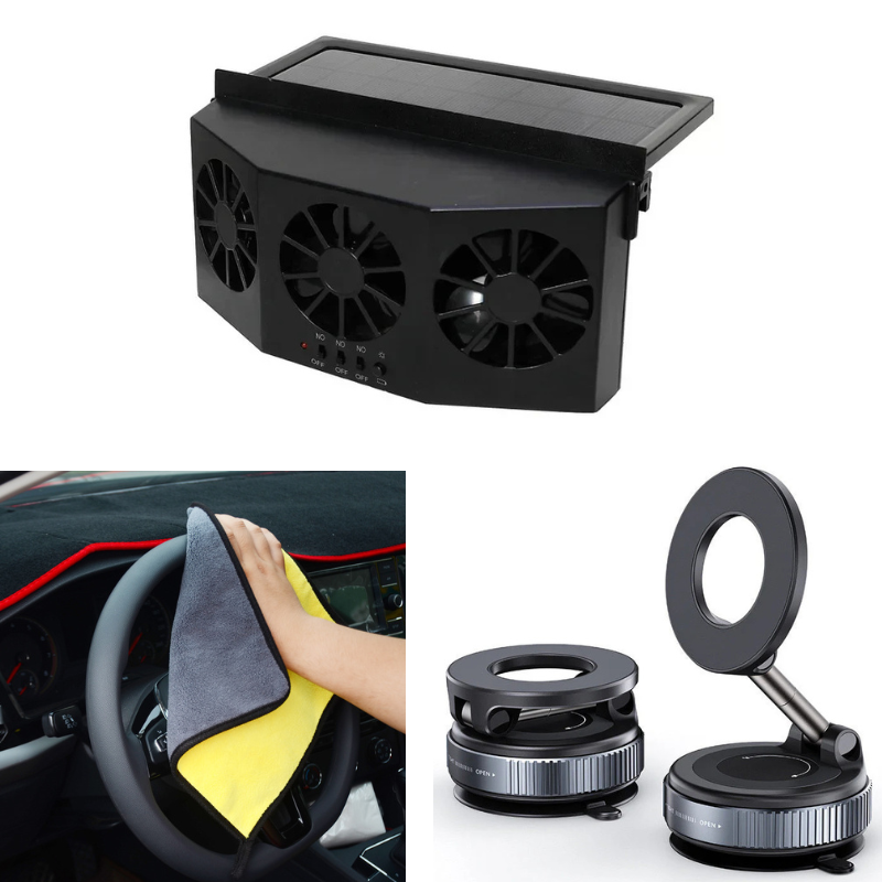 ✈️The New Solar Car Cooling Artifact [air circulation exhaust fan]