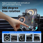 🔥HOT SALE 50% OFF🎁⚡Over 50,000 sold! 📱Smart 2-in-1 Car Rotating Mobile Phone Holder & Wireless Charger⚡