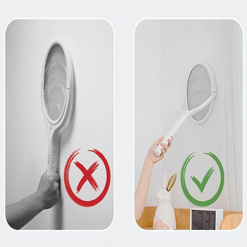 BFly swatter – FlyZap – foldable USB connection – safe for children and pets