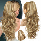 💜Limited time promotion 50%OFF💜Clip-on Wavy Ponytail Extension