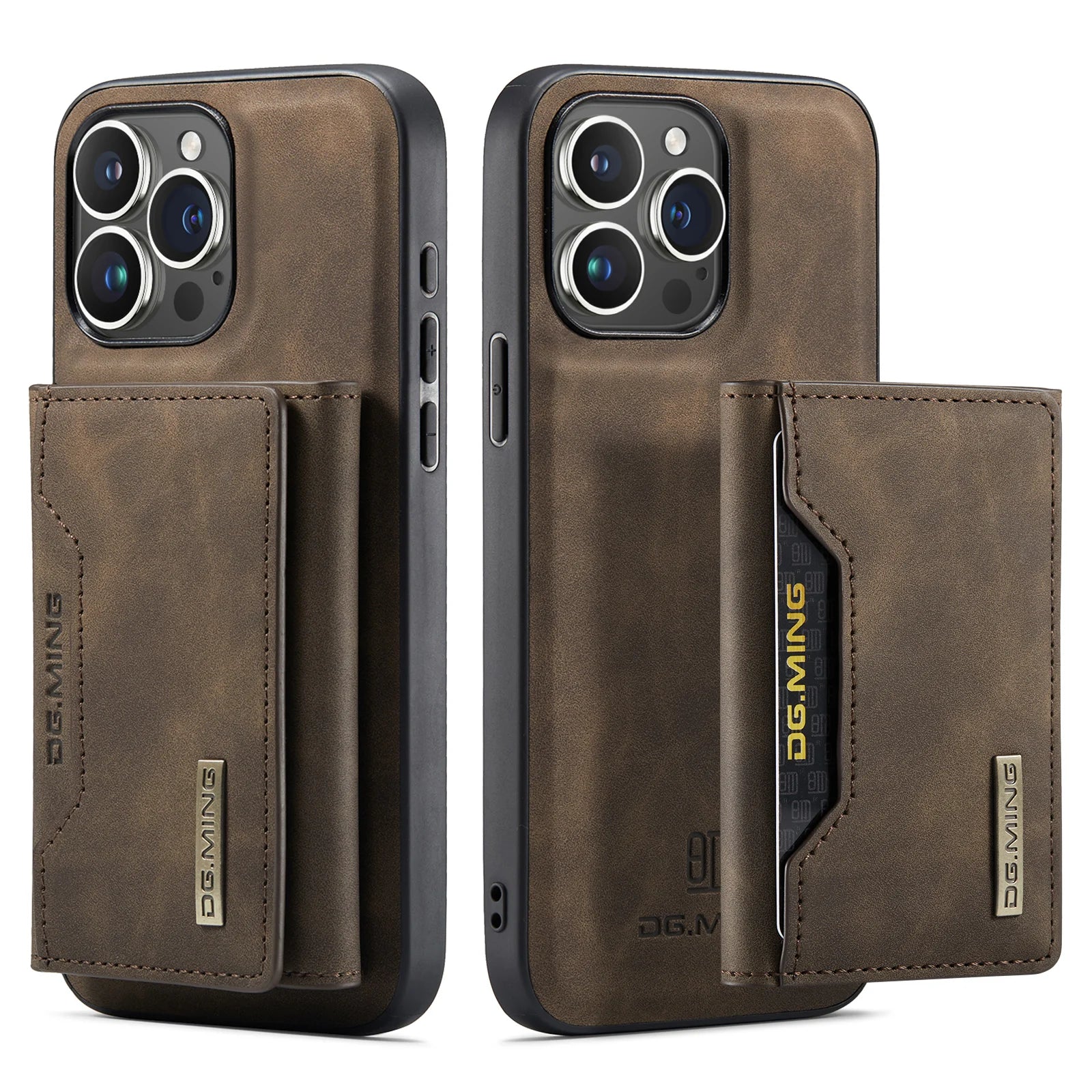 2-in-1 iPhone case with detachable wallet
