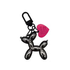 Balloon dog keychain