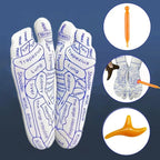 Acupressure Reflexology Socks with Massage Stick - My Good Buys - Acupressure Reflexology Socks with Massage Stick