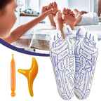 Acupressure Reflexology Socks with Massage Stick - My Good Buys - Acupressure Reflexology Socks with Massage Stick