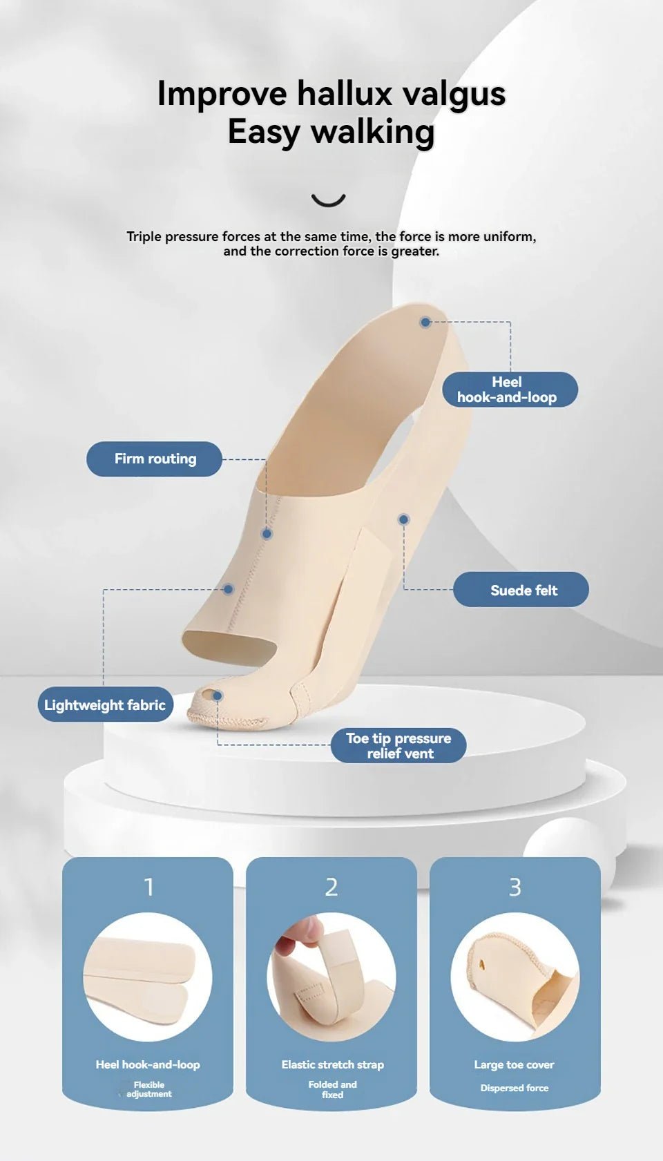 Adjustable Hallux Valgus Bunion Corrector - My Good Buys - Adjustable Hallux Valgus Bunion Corrector