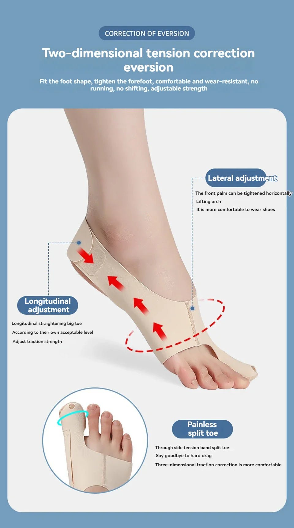 Adjustable Hallux Valgus Bunion Corrector - My Good Buys - Adjustable Hallux Valgus Bunion Corrector