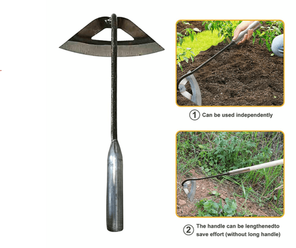 All Steel Hollow Hoe For Gardening - My Good Buys - All Steel Hollow Hoe For Gardening