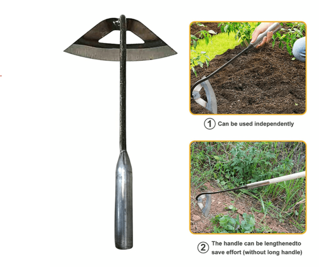All Steel Hollow Hoe For Gardening - My Good Buys - All Steel Hollow Hoe For Gardening