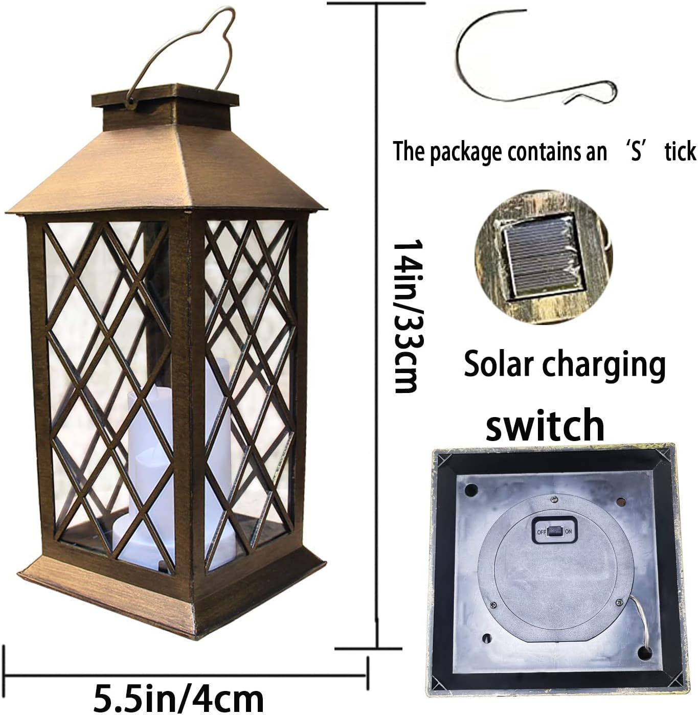 All Weather Garden Hanging Lantern - My Good Buys - All Weather Garden Hanging Lantern