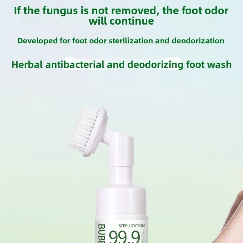 Antibacterial Foot Wash For Stinky Feet With 360° Brush - My Good Buys - Antibacterial Foot Wash For Stinky Feet With 360° Brush
