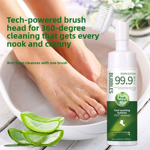 Antibacterial Foot Wash For Stinky Feet With 360° Brush - My Good Buys - Antibacterial Foot Wash For Stinky Feet With 360° Brush