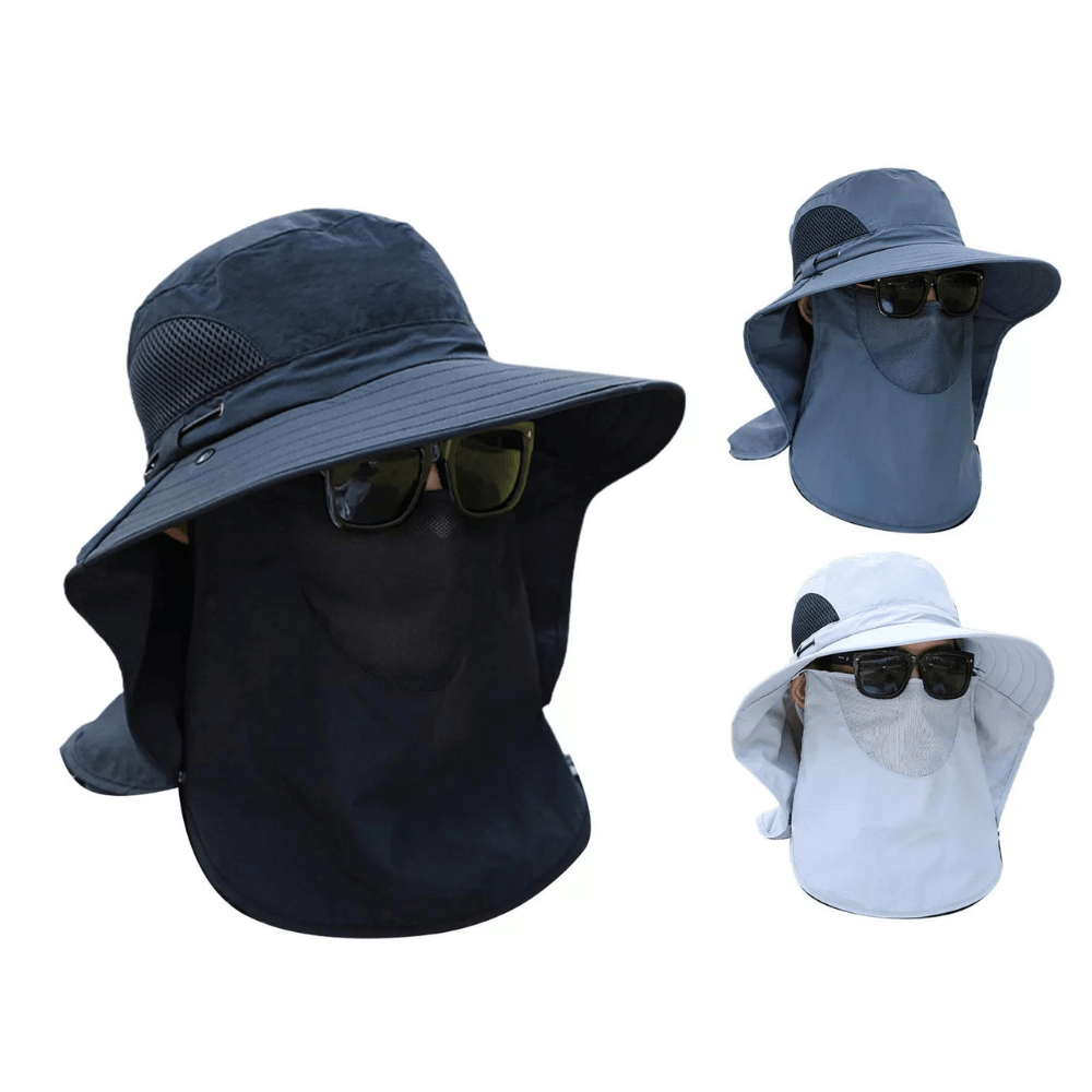 Breathable Wide Brim Outdoor Sun Protection Fishing Hat - My Good Buys - Breathable Wide Brim Outdoor Sun Protection Fishing Hat