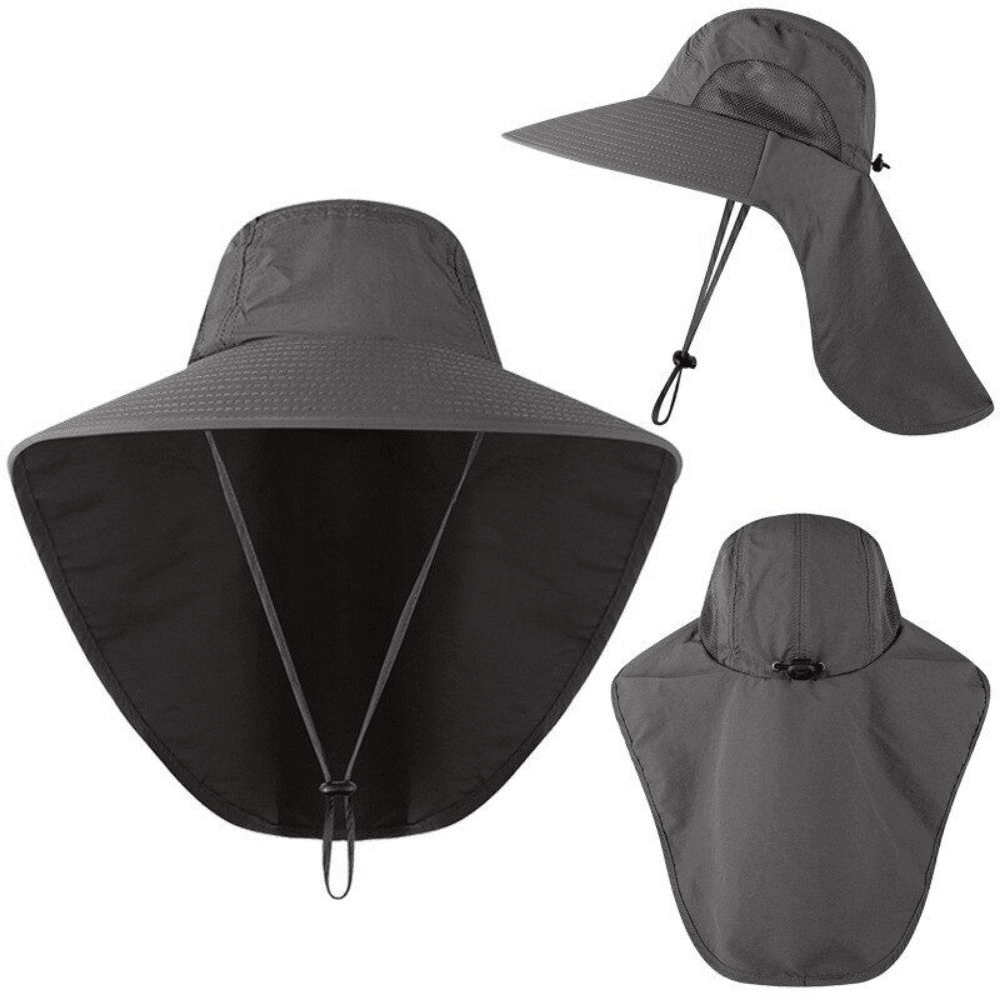 Breathable Wide Brim Outdoor Sun Protection Fishing Hat - My Good Buys - Breathable Wide Brim Outdoor Sun Protection Fishing Hat