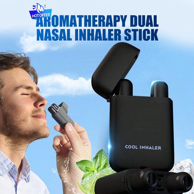 👃 BUY 1 GET 1 FREE! 🌿 Aromatherapy Double Nasal Inhaler – Instant Wake-Up, Fights Drowsiness & Refreshing Scent 🍃 - My Good Buys - 👃 BUY 1 GET 1 FREE! 🌿 Aromatherapy Double Nasal Inhaler – Instant Wake-Up, Fights Drowsiness & Refreshing Scent 🍃