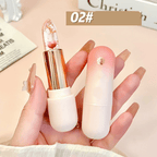 ❣️Buy 1 Get 1 Free❣️Flower Clear Jelly Lipstick With Temperature Change Color - My Good Buys - ❣️Buy 1 Get 1 Free❣️Flower Clear Jelly Lipstick With Temperature Change Color