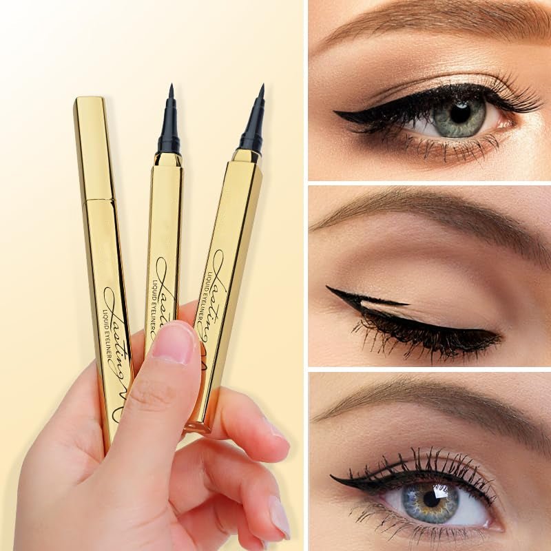 🔥🔥 BUY 2 GET 1 FREE 💫 Long-Lasting Waterproof Liquid Eyeliner Pen - My Good Buys - 🔥🔥 BUY 2 GET 1 FREE 💫 Long-Lasting Waterproof Liquid Eyeliner Pen