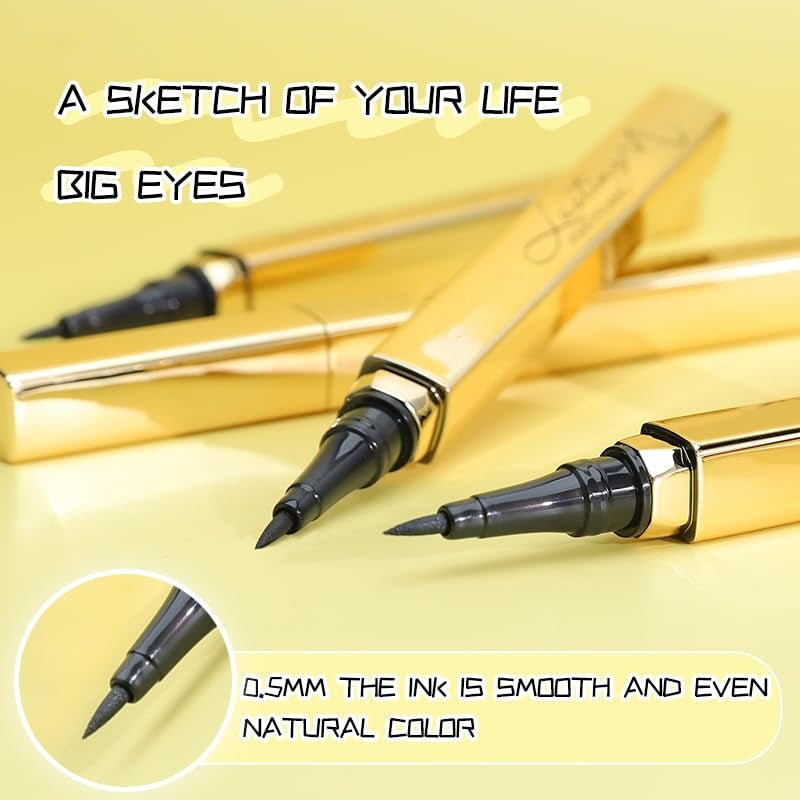 🔥🔥 BUY 2 GET 1 FREE 💫 Long-Lasting Waterproof Liquid Eyeliner Pen - My Good Buys - 🔥🔥 BUY 2 GET 1 FREE 💫 Long-Lasting Waterproof Liquid Eyeliner Pen