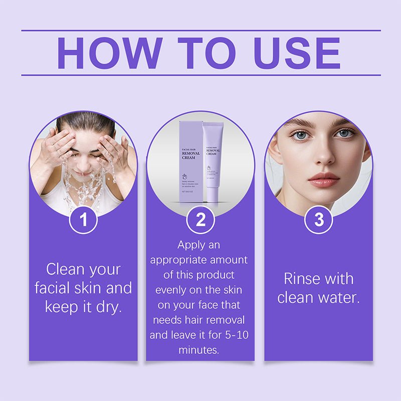 🔥Buy 2 Get 1 Free🔥Gentle and Painless Facial Hair Removal Cream - My Good Buys - 🔥Buy 2 Get 1 Free🔥Gentle and Painless Facial Hair Removal Cream