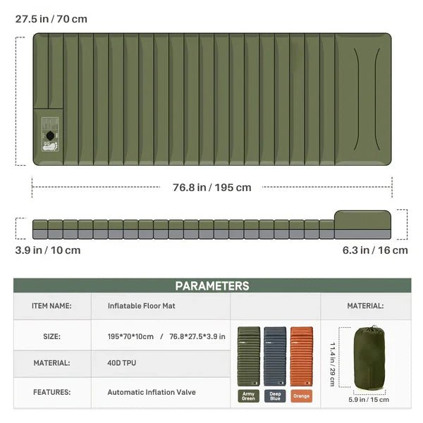 Camping Inflatable & Portable Mattress - My Good Buys - Camping Inflatable & Portable Mattress