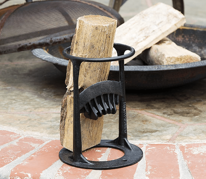 Cast Iron Manual Firewood Splitter - My Good Buys - Cast Iron Manual Firewood Splitter