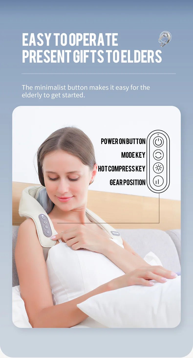 Cervical Spine Kneading Massager - My Good Buys - Cervical Spine Kneading Massager