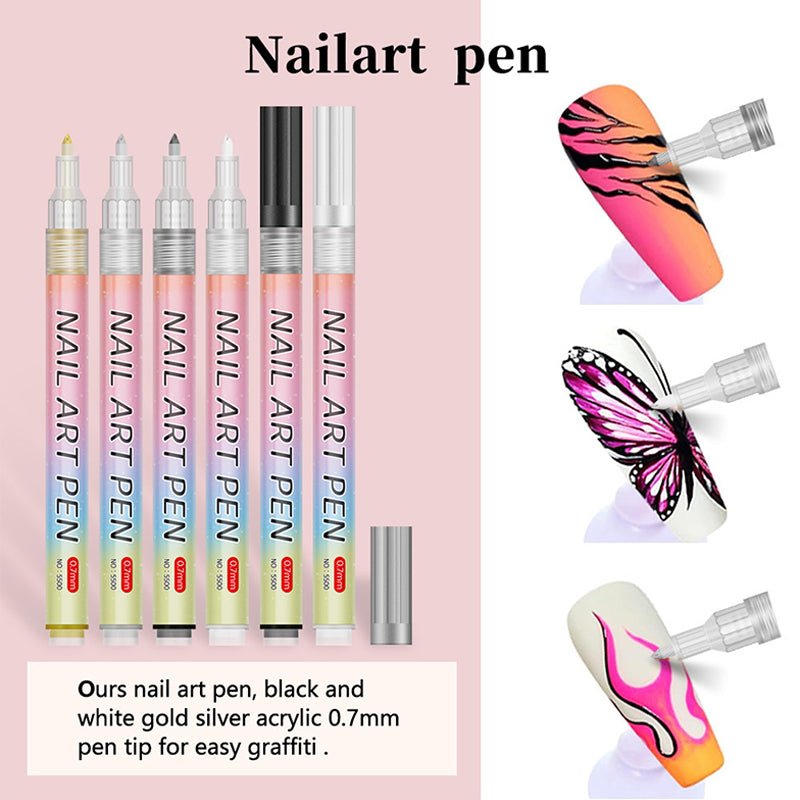 🎁Christmas Gift🎄12-Color Professional Nail Art Pen Set - My Good Buys - 🎁Christmas Gift🎄12-Color Professional Nail Art Pen Set