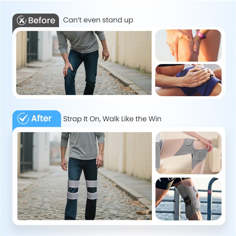 🎅Christmas Pre Sale 50% OFF🎁Adjustable Knee Protection Booster for Sport - My Good Buys - 🎅Christmas Pre Sale 50% OFF🎁Adjustable Knee Protection Booster for Sport