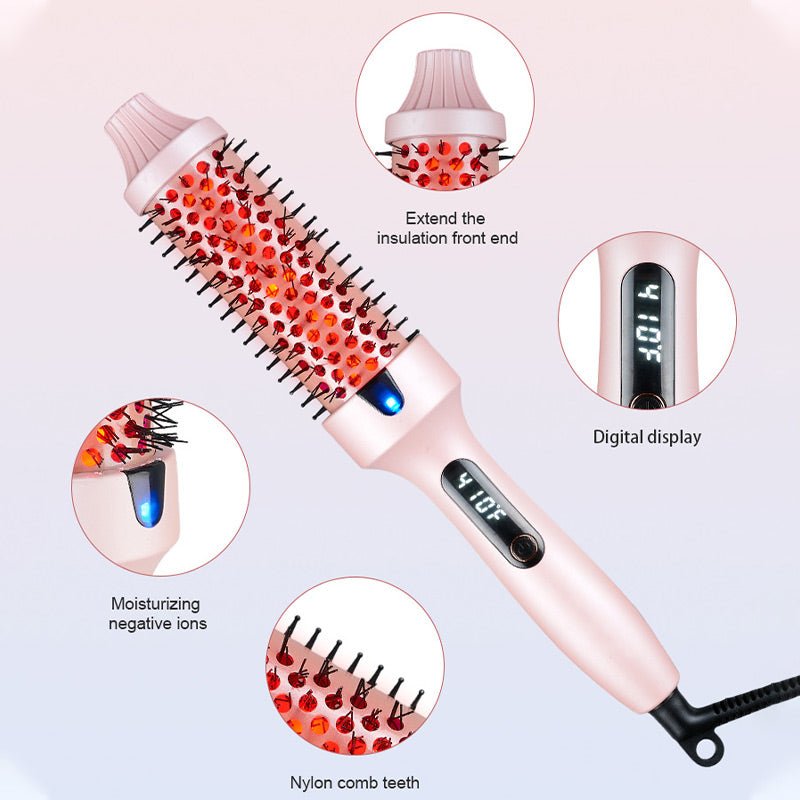 🎄Christmas Sale-Up to 50% OFF💇‍♀️Refuse collapse Fluffy styling comb Negative Ion Single Thermal brush - My Good Buys - 🎄Christmas Sale-Up to 50% OFF💇‍♀️Refuse collapse Fluffy styling comb Negative Ion Single Thermal brush