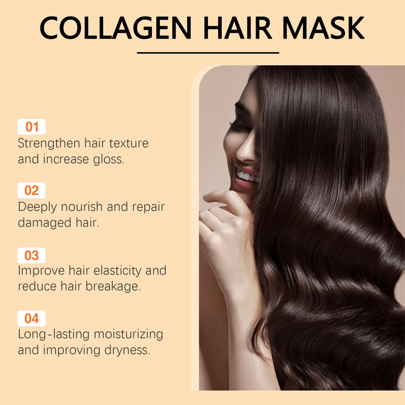 Collagen Hair Mask for Dry & Damaged Hair - My Good Buys - Collagen Hair Mask for Dry & Damaged Hair