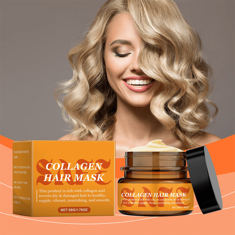 Collagen Hair Mask for Dry & Damaged Hair - My Good Buys - Collagen Hair Mask for Dry & Damaged Hair