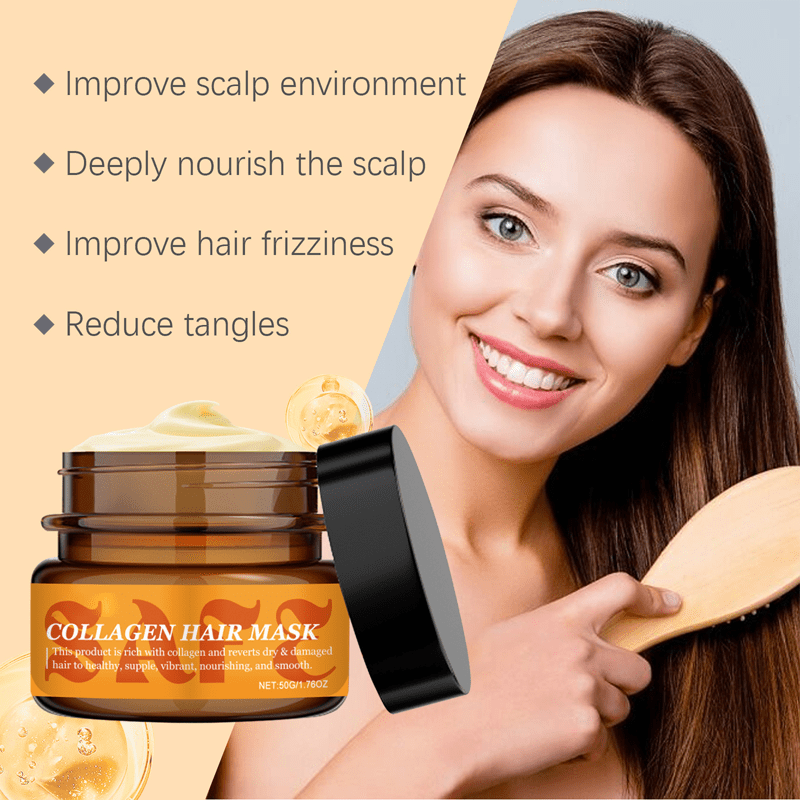Collagen Hair Mask for Dry & Damaged Hair - My Good Buys - Collagen Hair Mask for Dry & Damaged Hair