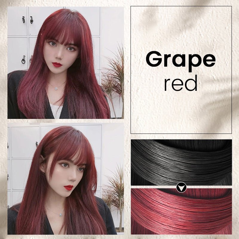 Colorful Plant Hair Dye, With Innovative Comb Applicator - My Good Buys - Colorful Plant Hair Dye, With Innovative Comb Applicator