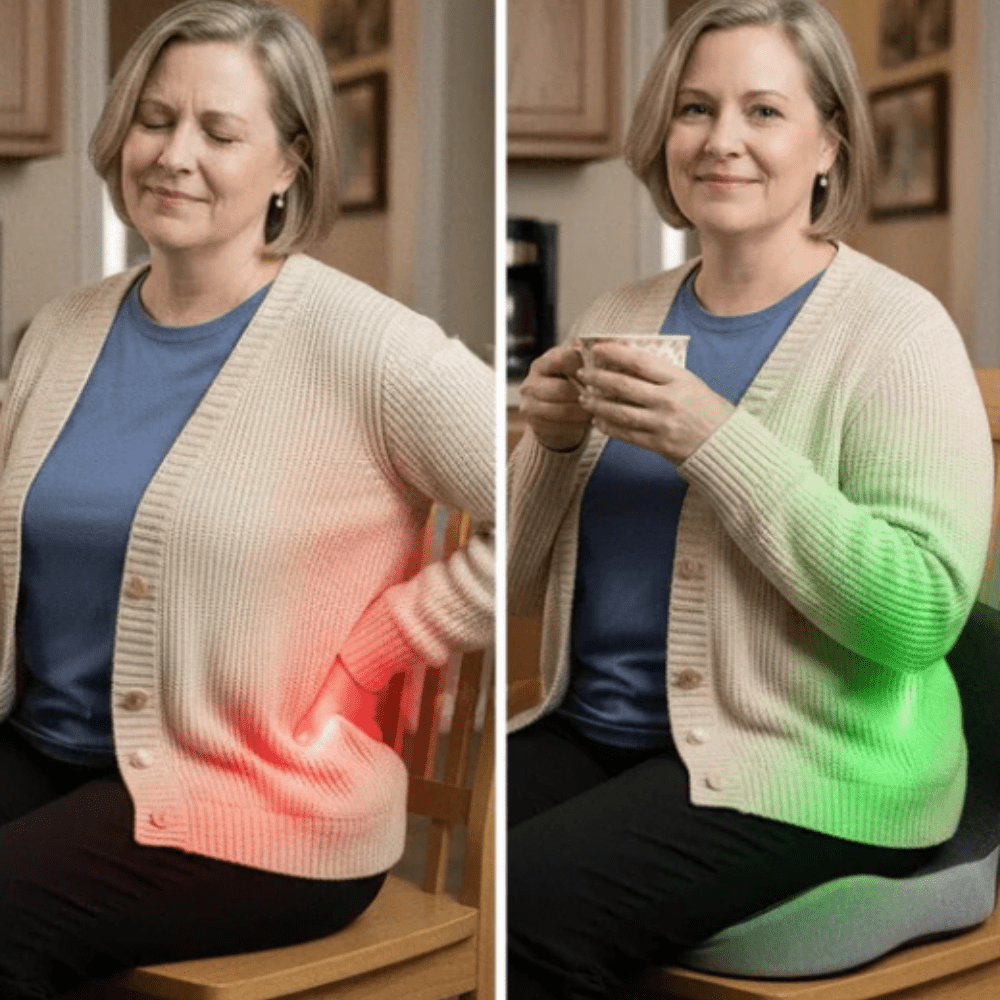 ComfortCore™ Ergonomic Seat Cushion - My Good Buys - ComfortCore™ Ergonomic Seat Cushion