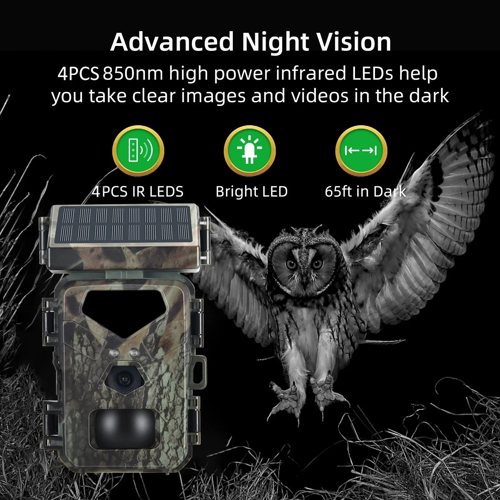 Compact Solar Powered Trail Camera - My Good Buys - Compact Solar Powered Trail Camera