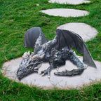 Crouching Dragon Guardian Statue: Gothic Outdoor Decoration - My Good Buys - Crouching Dragon Guardian Statue: Gothic Outdoor Decoration