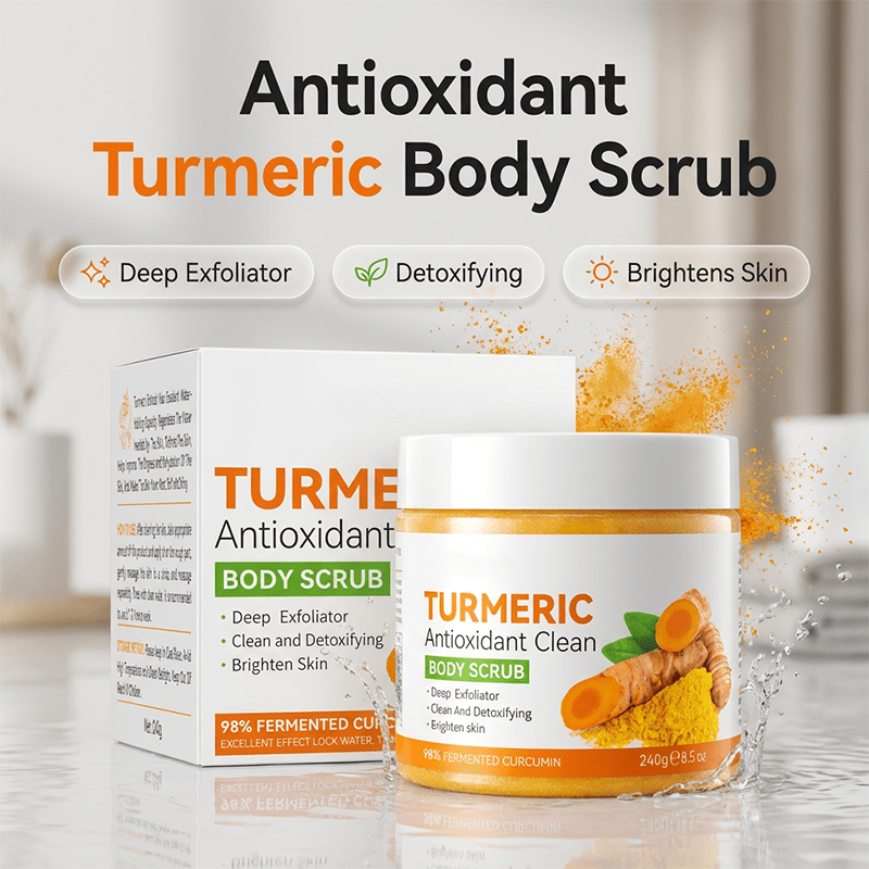 🌿Deep Cleansing Turmeric & Citrus Body Scrub- Radiance In Every Use 🌿 - My Good Buys - 🌿Deep Cleansing Turmeric & Citrus Body Scrub- Radiance In Every Use 🌿