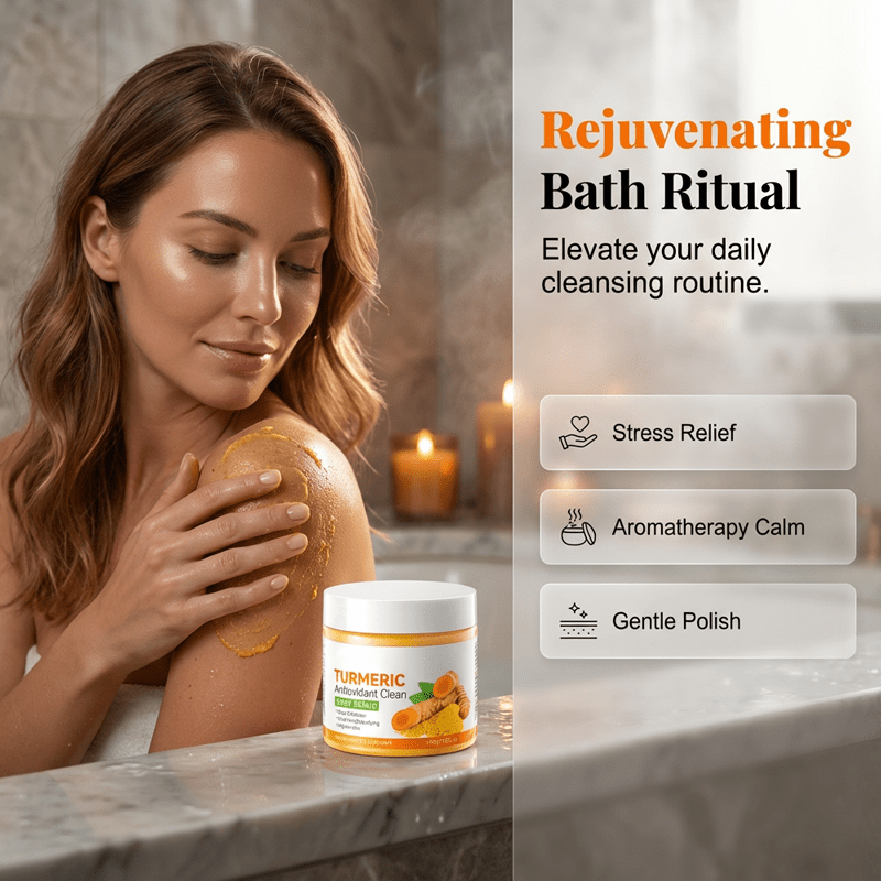 🌿Deep Cleansing Turmeric & Citrus Body Scrub- Radiance In Every Use 🌿 - My Good Buys - 🌿Deep Cleansing Turmeric & Citrus Body Scrub- Radiance In Every Use 🌿