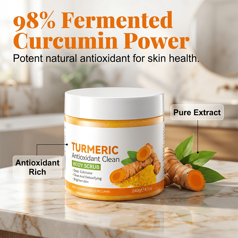 🌿Deep Cleansing Turmeric & Citrus Body Scrub- Radiance In Every Use 🌿 - My Good Buys - 🌿Deep Cleansing Turmeric & Citrus Body Scrub- Radiance In Every Use 🌿