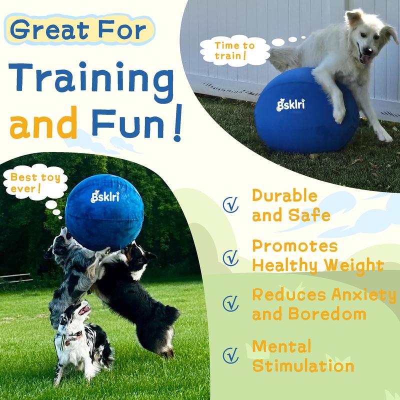 Dog Herding Ball — Push & Chase Exercise Toy for Active Dogs - My Good Buys - Dog Herding Ball — Push & Chase Exercise Toy for Active Dogs
