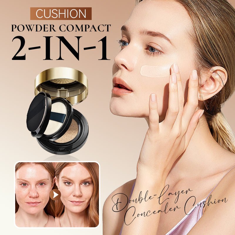 Double-Layer Concealer Cushion Powder Compact 2-In-1 - My Good Buys - Double-Layer Concealer Cushion Powder Compact 2-In-1