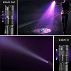 LED UV Flashlight - Ultraviolet Inspection Lamp for Pet Urine and Stain Detection