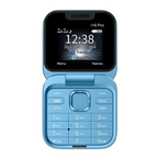 Small foldable mobile phone with dual SIM card
