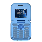 Small foldable mobile phone with dual SIM card