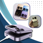 Small foldable mobile phone with dual SIM card