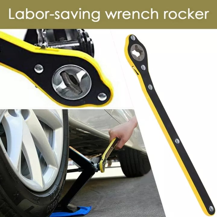 🔥Auto Labor-saving Jack Ratchet Wrench