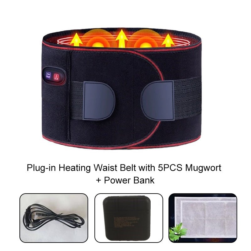 Electric Heating Waist Belt with Massage Function - My Good Buys - Electric Heating Waist Belt with Massage Function