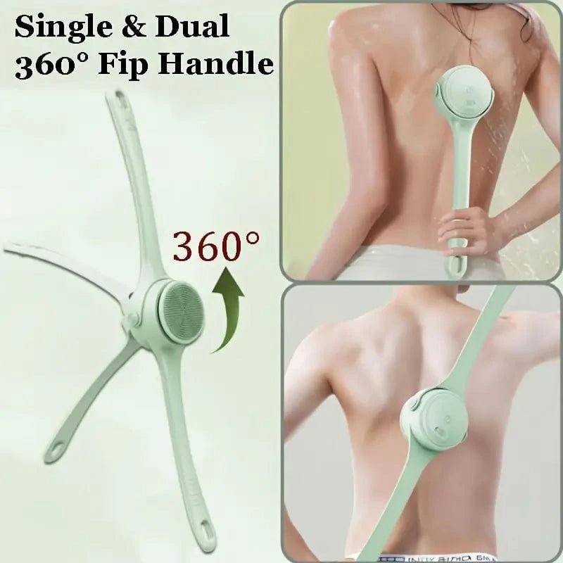 Electric Long Handle Exfoliating Bath Brush - My Good Buys - Electric Long Handle Exfoliating Bath Brush